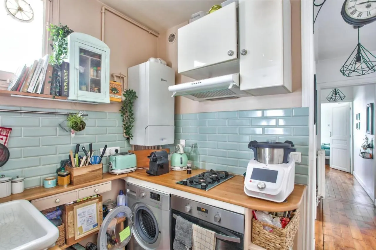 Cozy Apartment For 3 - Montmartre Paris 18E 0*,